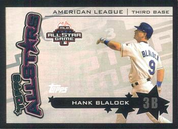 2004 Topps - Topps All-Stars #TAS15 Hank Blalock Front