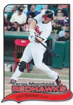 2012 Fargo-Moorhead RedHawks #NNO Jon Gaston Front