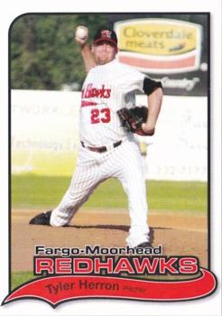2012 Fargo-Moorhead RedHawks #NNO Tyler Herron Front