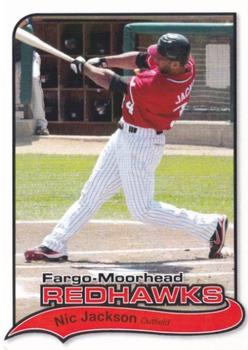 2012 Fargo-Moorhead RedHawks #NNO Nic Jackson Front