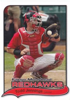 2012 Fargo-Moorhead RedHawks #NNO Todd Jennings Front