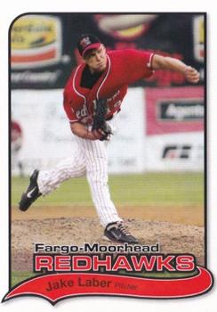 2012 Fargo-Moorhead RedHawks #NNO Jake Laber Front
