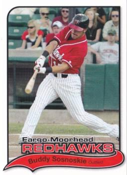 2012 Fargo-Moorhead RedHawks #NNO Buddy Sosnoskie Front
