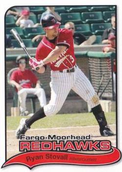 2012 Fargo-Moorhead RedHawks #NNO Ryan Stovall Front