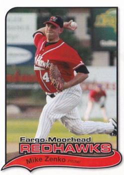2012 Fargo-Moorhead RedHawks #NNO Mike Zenko Front