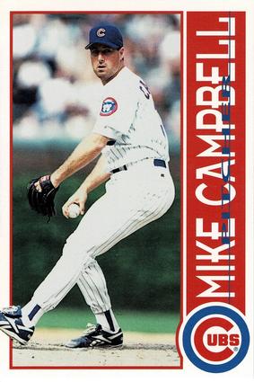 1996 Gatorade Chicago Cubs #5 Mike Campbell Front
