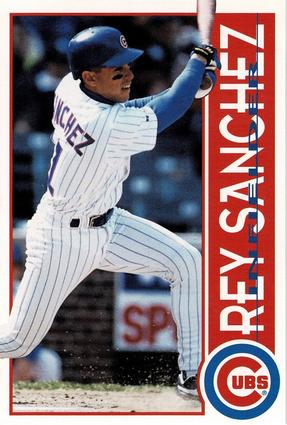1996 Gatorade Chicago Cubs #17 Rey Sanchez Front