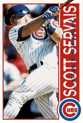 1996 Gatorade Chicago Cubs #19 Scott Servais Front