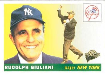 2004 Topps All-Time Fan Favorites #51 Rudolph Giuliani Front