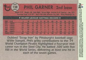 2004 Topps All-Time Fan Favorites #128 Phil Garner Back