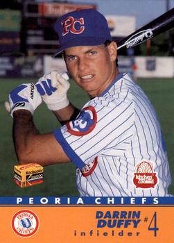 1991 Peoria Chiefs #33 Darrin Duffy Front
