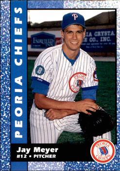 1992 Peoria Chiefs #6 Jay Meyer Front