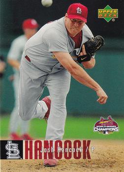 2006 Upper Deck World Series Champions St. Louis Cardinals #9 Josh Hancock Front