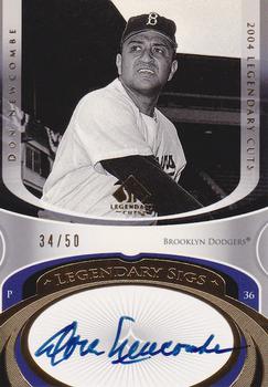 2004 SP Legendary Cuts - Legendary Sigs #LS-DN Don Newcombe Front