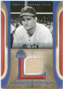 2004 SP Legendary Cuts - Legendary Swatches #LSW-BD Bobby Doerr Front