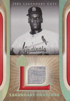 2004 SP Legendary Cuts - Legendary Swatches #LSW-BG Bob Gibson Front