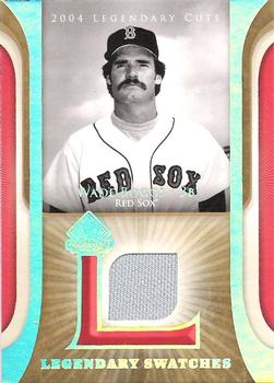 2004 SP Legendary Cuts - Legendary Swatches #LSW-WB Wade Boggs Front