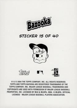 2004 Bazooka - 4-on-1 Stickers #15 Mark Prior / Joel Pineiro / Roy Oswalt / Jason Schmidt Back
