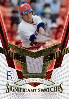 2004 SP Legendary Cuts - Significant Swatches #SS-CF Carlton Fisk Front
