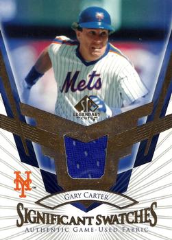 2004 SP Legendary Cuts - Significant Swatches #SS-GC Gary Carter Front