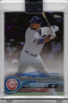 2018 Topps Clearly Authentic #CAA-KS Kyle Schwarber Front