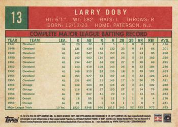 2018 Topps Archives #13 Larry Doby Back