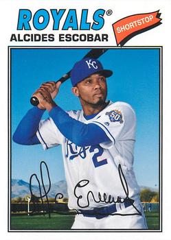 2018 Topps Archives #157 Alcides Escobar Front