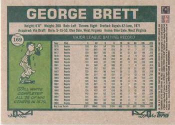 2018 Topps Archives #169 George Brett Back