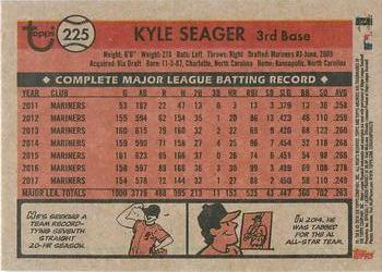 2018 Topps Archives #225 Kyle Seager Back
