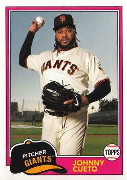 2018 Topps Archives #228 Johnny Cueto Front