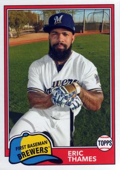 2018 Topps Archives #240 Eric Thames Front