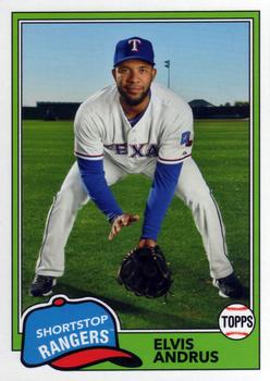 2018 Topps Archives #260 Elvis Andrus Front
