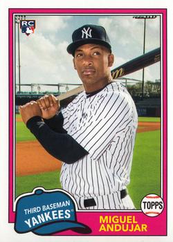 2018 Topps Archives #282 Miguel Andujar Front