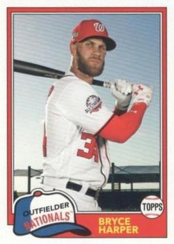 2018 Topps Archives #300 Bryce Harper Front