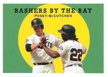 2018 Topps Archives #307 Bashers By The Bay (Andrew McCutchen / Buster Posey) Front
