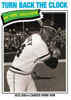 2018 Topps Archives #318 Willie McCovey Front