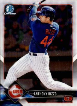 2018 Bowman Chrome #6 Anthony Rizzo Front