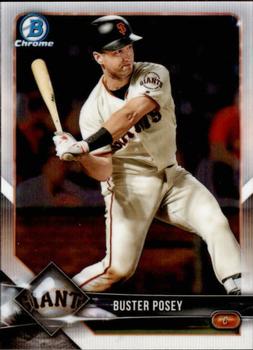 2018 Bowman Chrome #59 Buster Posey Front