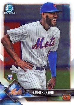 2018 Bowman Chrome #11 Amed Rosario Front
