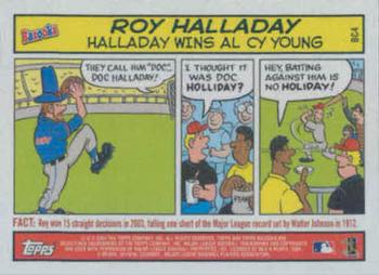 2004 Bazooka - Comics #BC4 Roy Halladay Front