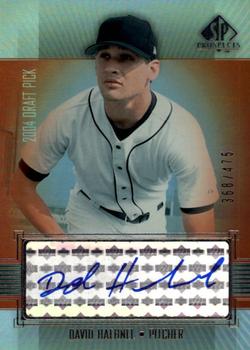 2004 SP Prospects - Autograph Bonus #DA David Haehnel Front