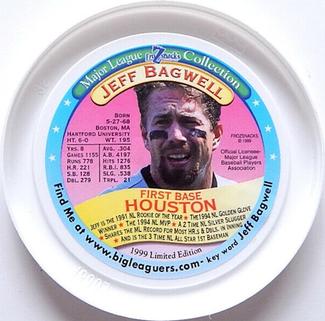 1999 FroZsnack's Highscreamers Lids #NNO Jeff Bagwell Front