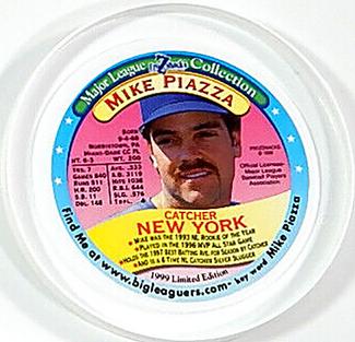 1999 FroZsnack's Highscreamers Lids #NNO Mike Piazza Front