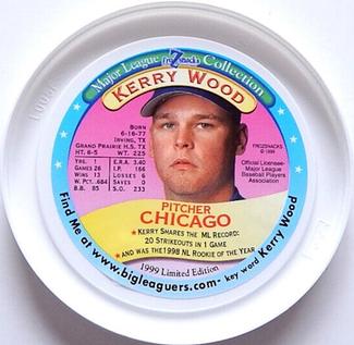 1999 FroZsnack's Highscreamers Lids #NNO Kerry Wood Front