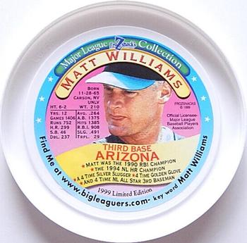 1999 FroZsnack's Highscreamers Lids - Blue Lid #NNO Matt Williams Front
