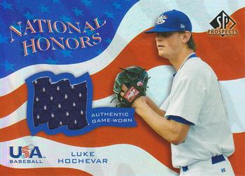 2004 SP Prospects - National Honors USA Jersey #NH-LH Luke Hochevar Front