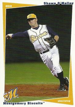 2010 Grandstand Montgomery Biscuits #NNO Shawn O'Malley Front
