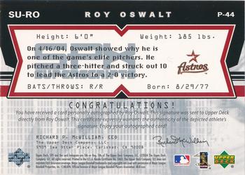 2004 SPx - SuperScripts Young Stars #RO Roy Oswalt Back