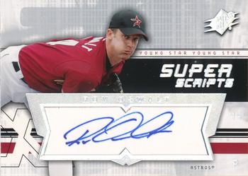 2004 SPx - SuperScripts Young Stars #RO Roy Oswalt Front