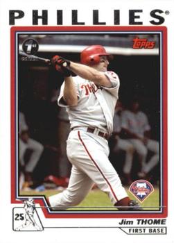 2004 Topps 1st Edition #1 Jim Thome Front